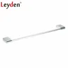 Porte-serviettes Leyden Barre Unique Chrome Acier Inoxydable Support Mural Rack Cintre Salle De Bains