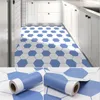 Thicken Floor Sticker Kitchen OilProof SelfAdhesive Bathroom Floor Ground Wall Tiles Ren wearresistant PVC Stickers 2111249615538