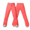 Skiing Pants GSOU SNOW Brand Ski Women Waterproof High Quality Multi Colors Snowboard Outdoor And Snowboarding Trousers