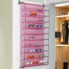 36 Pair Up Door Hanging Shoe Rack 10 Tier s Organizer Wall Mounted Shelf For Home Dormitory shoes Y200527