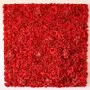 Pared de flores artificiales 62*42cm Fondo de hortensia rosa accesorios de decoración para fiesta en casa de boda