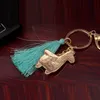 Keychains Car Keychain Pony Keyring Creative Key Holder Chain Metal Ring Auto Accessories Miri22