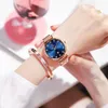 Luxury Crystal Women Armband Klockor Top Brand Fashion Diamond Ladies Quartz Titta Stål Kvinna Armbandsur Montre Femme Relogio 210310