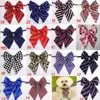 100pc/lot Factory Sale New Colorful Handmade Adjustable Big Dog puppy Pet butterfly Bow Ties Neckties Dog Grooming Supplies P088