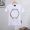 Erkekler T-Shirt Tasarımcı Philipps Kadınlar Sade Erkekler Tasarımcı Kafatası 21ss Tasarımcı Pleins Üstler Phillip Diamond T Shirts Tshirt kapüşonlu ceket şort pp tee bur 371