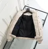 Célèbre luxe paris hommes doudounes nord hiver manteau à capuche ample pain confortable et chaud hommes vêtements coupe-vent unisexe veste nouveau 2023