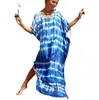 Damski Stroje kąpielowe 2022 Kostium kąpielowy Kobiety Bikini Cover-Ups Multi Color Lato Kimono Sukienka Plażowa Nosić Pływanie Ukryj Długie Swimsuits
