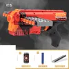 Kind Manual Eva Soft Bullet Toy Guns Blaster Plastic Shooting Toy Launcher Pistol Silah voor Jongens Kids Outdoor Games