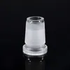 Glas-Mini-Adapter Raucherzubehör 14 mm Buchse auf 18 mm Stecker 10 mm Buchse auf 14 mm Stecker Konverter Fit Bohrinsel für Glasbong Wasserpfeife