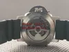 Мужские роскошные гоночные часы PAM00427 47 -мм механическая экономия мощности Черные резиновые наручные часы Движение ETA 2813 Прозрачная автоматическая мода Men 316L Dial Watch 20