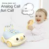 Montessori crianças celular bebê bebê telefone celular brinquedo para bebês menino menino 1 ano velho jogo interativo brinquedo para crianças de 2 a 4 anos de idade G1224