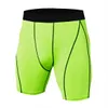 Homens Exercício Ginásio Shorts Pro Quick-Seco Sportswear Running Bodybuilding Skin Sport Training Fitness Compression com BodyBui 02