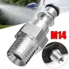 Water Gun & Snow Foam Lance Quick Connection Pressure Washer-Gun Hose Adapter For Lavor Vax,M14 Recessed Insert