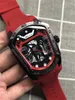 Högkvalitativ Phantoms Warrior Men's Watches Fashion Brand Luxury Watch Casual Rubber Strap Men Sports Wristwatches242T