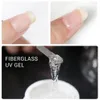 15ml Poly Extension Fiber gel Nail Repair Glass Clear Acrylic Nails Forms Fiber Glass Nails Building Gel DIY Polish