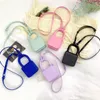 Portamonete e borsette per bambini Mini tracolla carina color caramella neonata piccola portamonete pochette per bambini borsa a tracolla