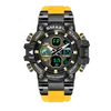 Relógios de pulso SMAEL BRAND MEN039S Sports Fashion Fitness Watch Dual Display Digital Men Digital Impermeável Colorido Watc2359573