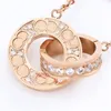 Fashion Desinger Pendant Necklace Women Men Sky Star Double Ring Necklaces Fashion Jewelry 30kc