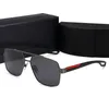 Luksusowe retro spolaryzowane męskie designerskie okulary przeciwsłoneczne UV 400 ADUMBRAL MARDE SUN GLASSES Modne okulary z obudową