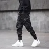 Pantalon de Jogging pour hommes, vêtements techniques tactiques noirs, en coton léger, vêtements de travail en plein air