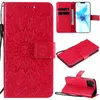 Tłoczenie słonecznika Flip Stand Wallet Teleft Case dla iPhone 13 12Mini 11Pro Max XS XR 8 7 6S Plus SE2020 Samsung S10 S20 S21 Note20