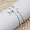 Fashsion Fishtail Wave Multi Layer Aklet Dames Minimalistische Vintage Legering Made Enkelarmbanden