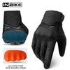 INBIKE Guanti da moto con protezione a guscio duro da uomo antiurto addensato TPR Palm Pad Moto per equitazione Motocross 211124