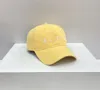 Classic Designer Ball Caps Top Quality Letters Canvas med män baseball cap mode kvinnor hattar
