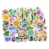 70 stks-pack Succulent Potplanten Home Vinyl Sticker Waterdichte Stickers Voor Waterfles Laptop Planner Scrapbook Telefoon Garderobe Muur Bumper Box Organizer Decal