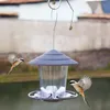 Outil d'alimentation de graines sauvages suspendus jardin Paddock décoration extérieure fournitures pour animaux de compagnie vaisselle mangeoire à oiseaux 2022