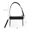 ナイロントリムのファッショナブルなデザインと多くの機会に女性バッグクロスボディ財布バッグ