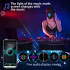 Halloweenowe oświetlenie nowość pełna kolor LED twarz Zmiana świecąca maska ​​aplikacja Kontrola DIY 115 Wzory Świeci Maski na festiwal piłki DJ Party Christmas