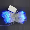 30V 9.8ft x 6,6ft Strings 200leds Connectable Christmas Net Light 8 Modi Modi Laag spanning Mesh Fairy String Lights Usalight