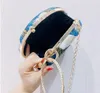 HBP Golden Diamond Clutch Evening Bags Chic Pearl Round Shoulder P￥sar f￶r kvinnor 2020 Nya lyxhandv￤skor Br￶llopsfest Clutch Purse A0014