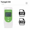 RC-5 Digitaler USB-Temperaturdatenlogger 32000 Lesepunkt Hochpräziser Datenlogger-Recorder für Lager, Lagerung, Transport 210719