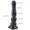 Anal Leksaker Plug Traditionell Sex Machine Attachment 3XLR Tillbehör Bead Dildo Kärlek för Kvinnor Man Y35 1125