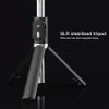 Wysokiej jakości Roreta 3 w 1 Bezprzewodowa Bluetooth Selfie Stick Składany Mini Stripod Expandable Monopod Dla iPhone IOS Android P60