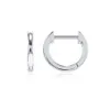 Boucles d'oreilles manchette plaquées or 14 carats Huggie Stud Small Hoop Boucles d'oreilles pour femmes Bijoux fantaisie