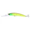 New Long Tougn Minnow Laser Fishing lure 15g 15cm 3D Eyes Suspend Swimbats Alice Mouth Bait 393 X2