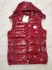 Moda uomo gilet piumino caldo design di lusso senza maniche piumino parka oversize