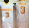 متطوعون NCAA Tennessee # 3 Candace Parker College كرة السلة جيرسي الأصفر مخيط كانداس باركر جامعة الفانيلة قمصان S-XXL