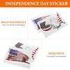 Wall Stickers 2pcs American Flag Independence Day Home Decoration