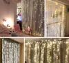 LED luminous crystal curtain lamp Christmas fairy tale outdoor wedding party garden decoration