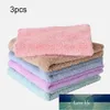 3pcs / set Stor starkt absorberande mjuk scouring handduksplatta rengöringsduk Coral fleece dammar rag köksrätt tvätt handdukar fabrikspris expert design kvalitet