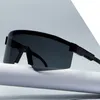 Occhiali da sole con montatura grande alla moda con occhiali da sole polarizzati per uomini e donne con film reale Occhiali da sole per sport all'aria aperta Occhiali da sole Lenti UV400 Alta qualità