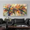 Resumo Fotos coloridas Pintura de lona Quadro flor flor Pôsteres Impressões Wall Art para sala de estar Pinturas decorativas em casa