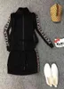 Two Piece Dress designer 2022 Factory Wholesale New Model Cotton leisure sports high-end women's cardigan coat team suit two-piece set KYT3