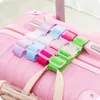 Bag delar Tillbehör Bagage Suitcase Hanger Buckle Portable Travel Hang Belt Anti-Lost Clip Against Loss Label Fixing Strap