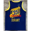 All Emelcodery 8 Styles 35# Durant Blue Basketball Jersey Настройка мужской женщины молодежь Добавить любое число название XS-5XL 6xl Vest