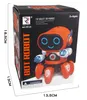 Robot de acero hexápodo de juguete eléctrico bailando con caja de color juguetes de luz y música para niños boys7640513